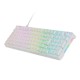 TECLADO MECANICO MKPRO SWITCH LINEAR SILENT RGB BLANCO MARS GAMING